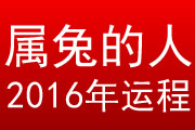 属兔的人2016年运程