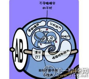 血型漫画：四种不同血型，四种最强大脑构造！