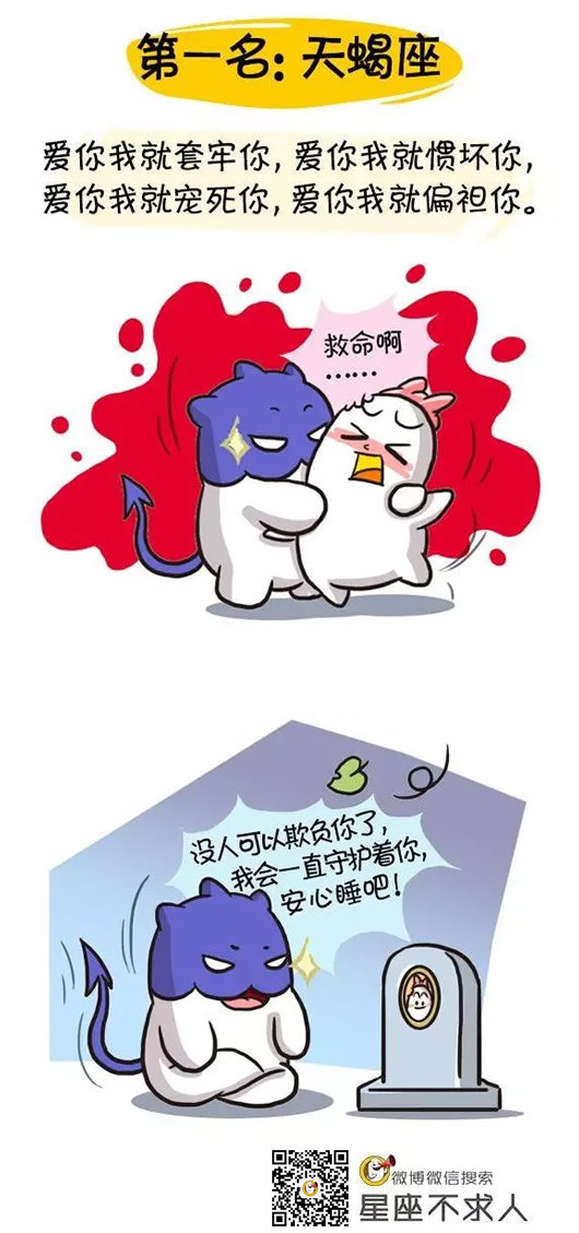 第一名：天蝎座