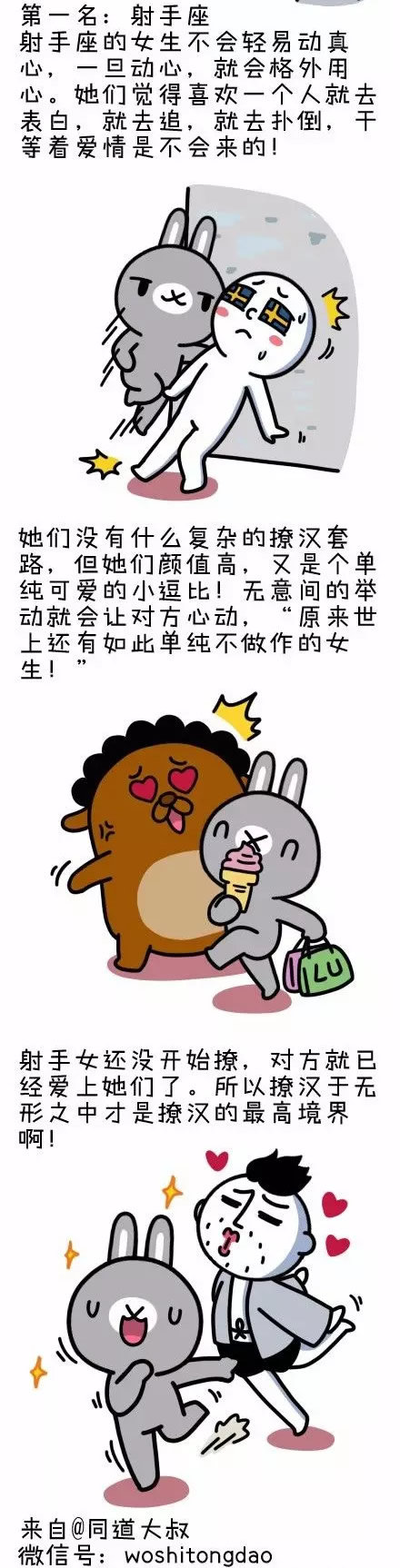 第一名：射手座