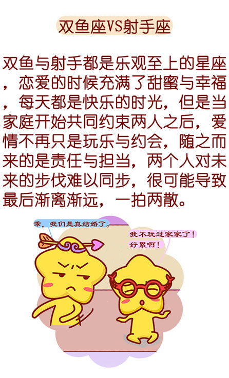 双鱼座VS射手座