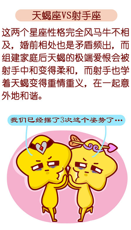 天蝎座vs射手座